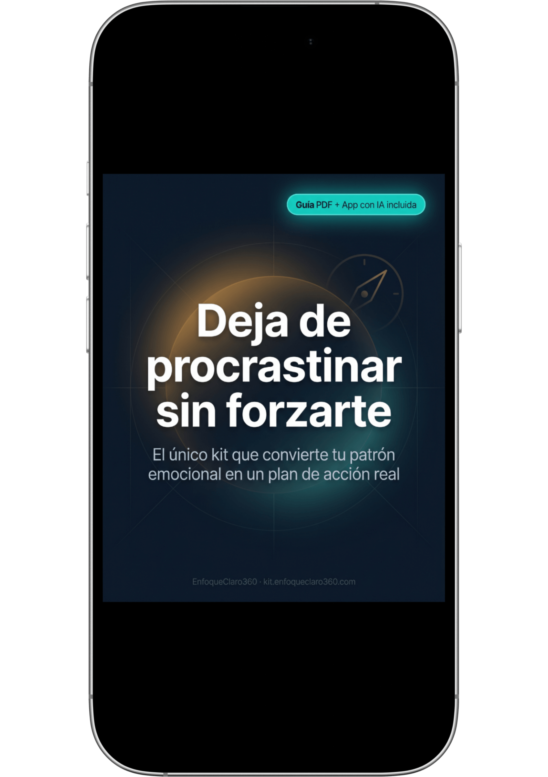 Deja de Procrastinar Sin Forzarte — Guía + Plan con IA